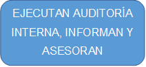 EJECUTAN AUDITORA INTERNA, INFORMAN Y ASESORAN

